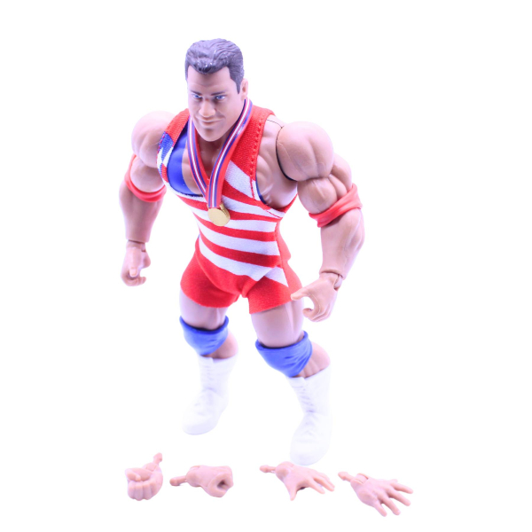 WWE Superstars Kurt Angle – Retro Actionfigur Olympic Gold (lose) | Mattel 2024